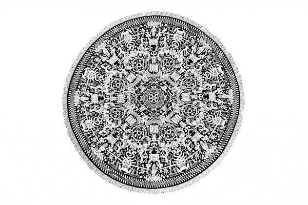 Qual è il significato dei simboli geometrici nei tappeti di lusso